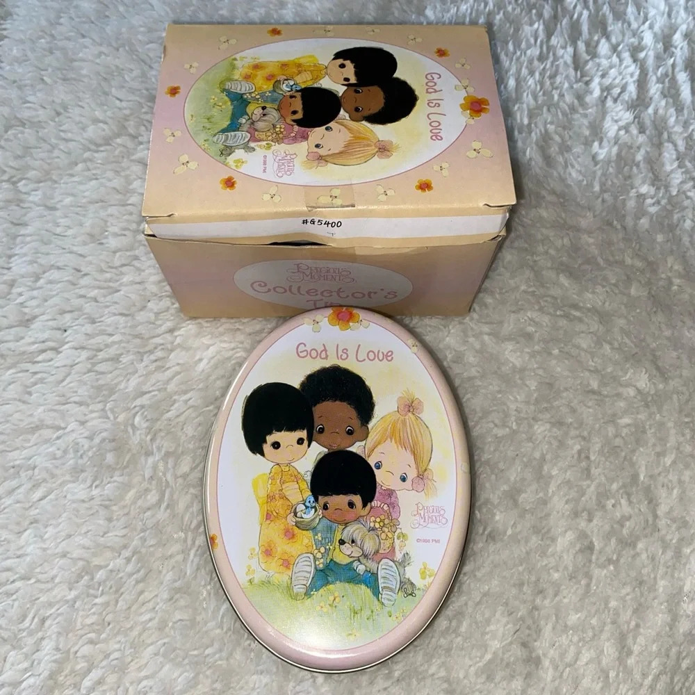 Precious Moments God Is Love Collector’s Tin